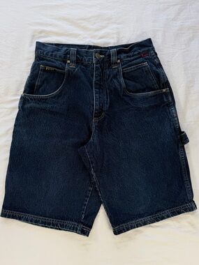 Vintage FUBU Dark Blue Denim Men’s Shorts